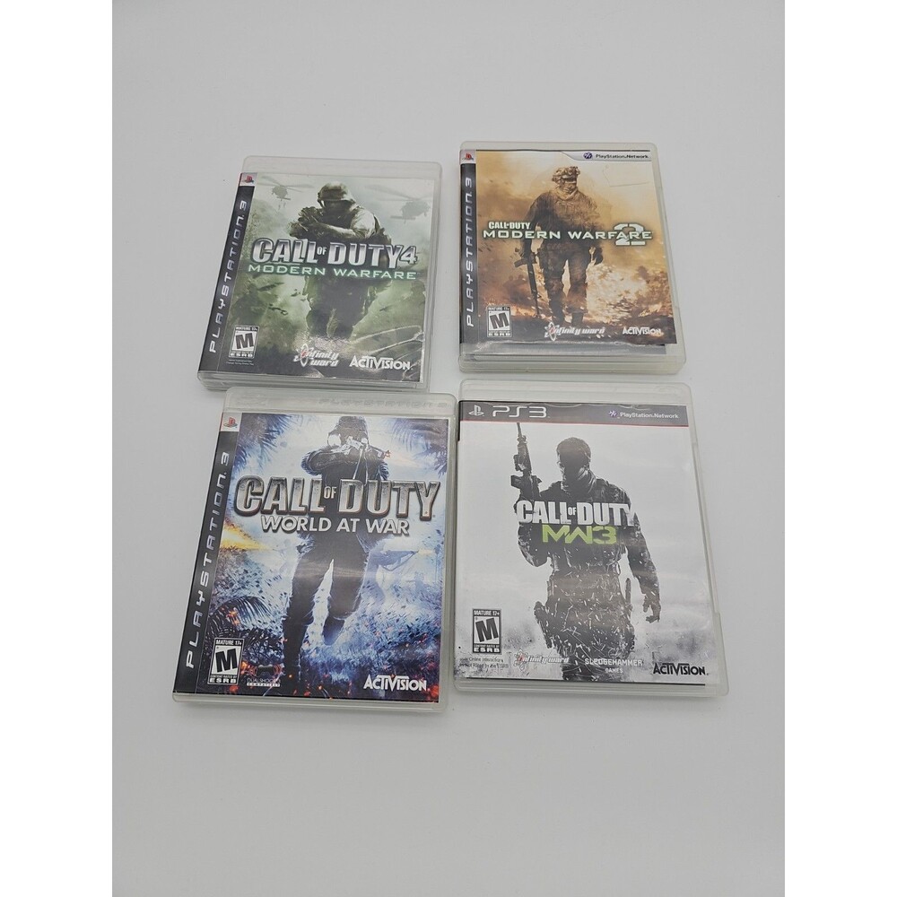 Call of Duty Bundle (Sony PlayStation 3, PS3) CIB Cleaned & Tested